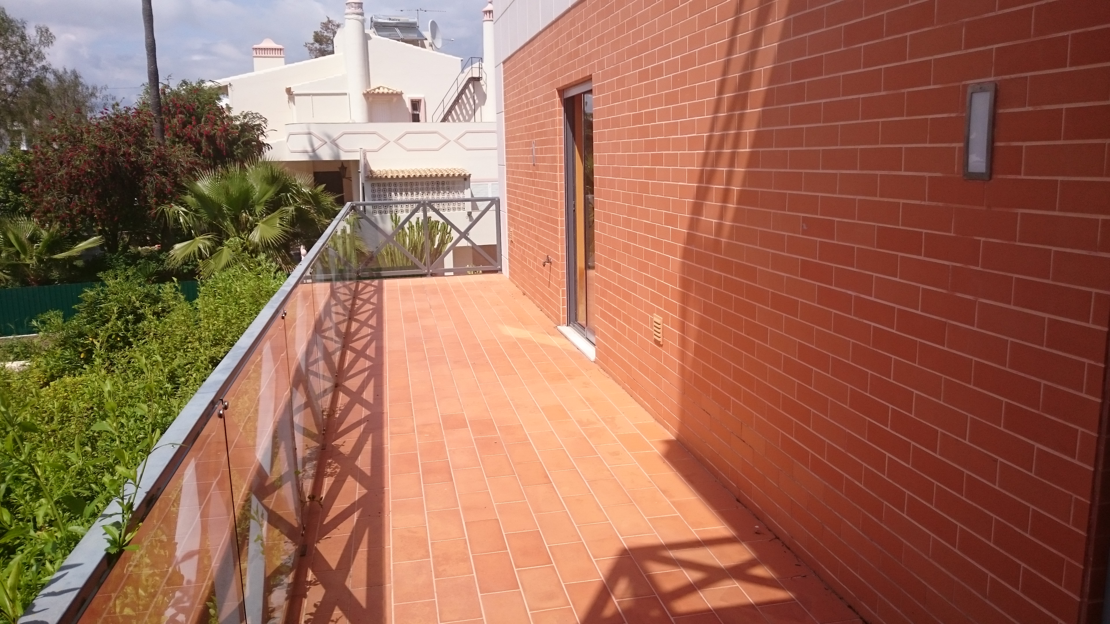 Terraza de las habitaciones